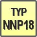 Piktogram - Typ: NNP18